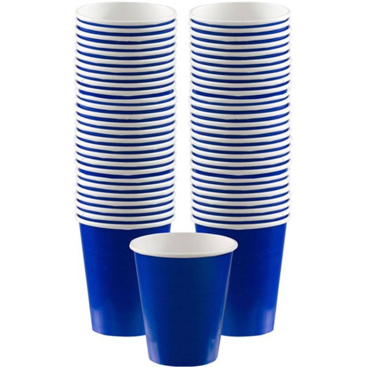 Royal Blue Paper Coffee Cups - 340ml (40pk)