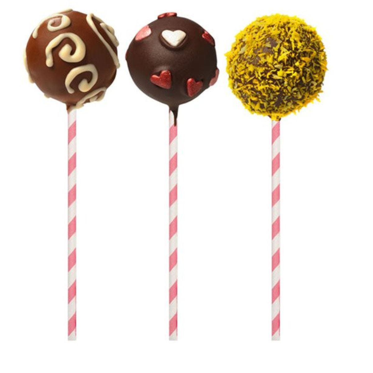 Candy Stripe Cake Pop Sticks