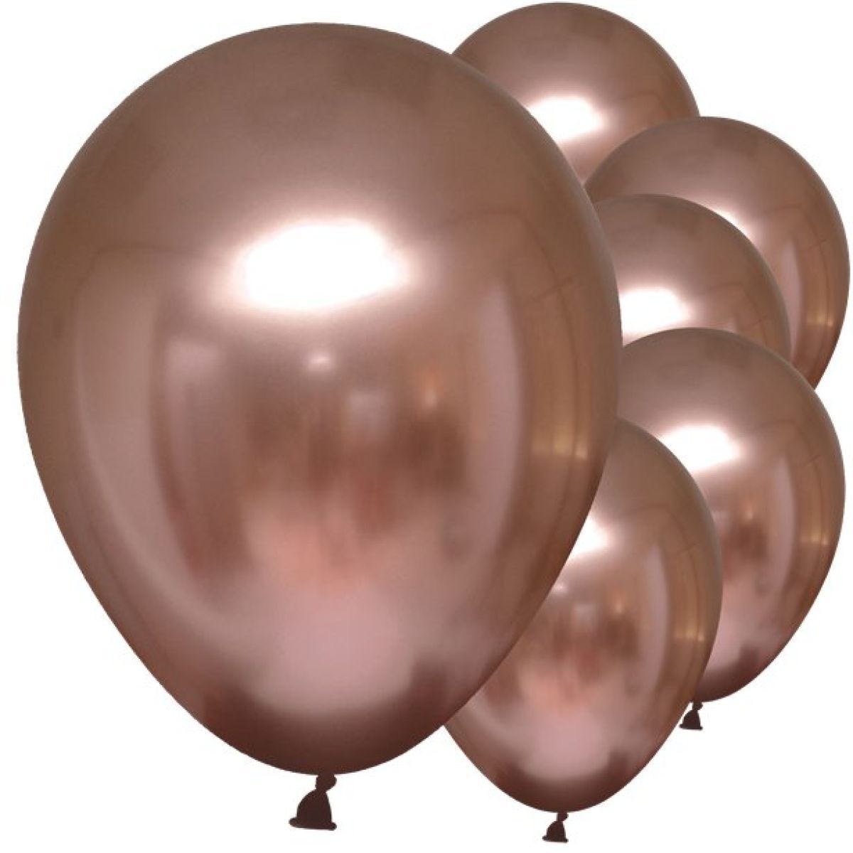 Rose Copper Satin Luxe - 11" Latex (6pk)