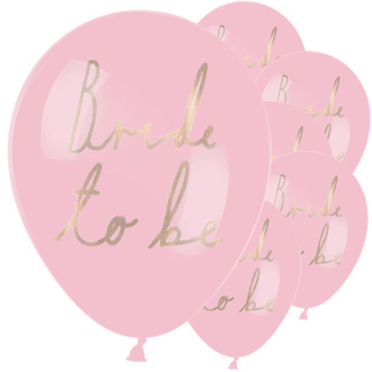 Bride To Be Balloons - 12" Latex (6pk)