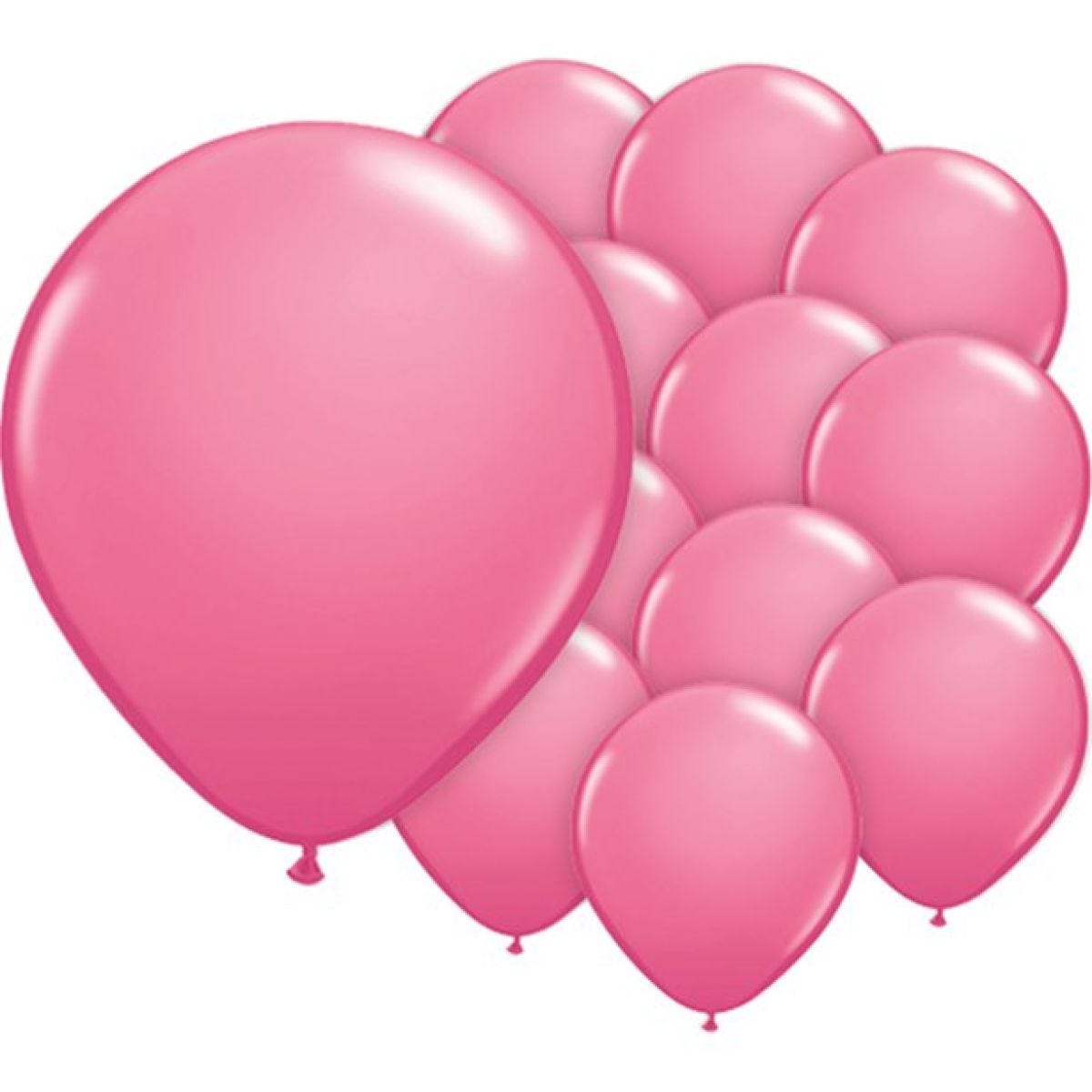 Rose Pink Latex Balloons - 5&apos;&apos;