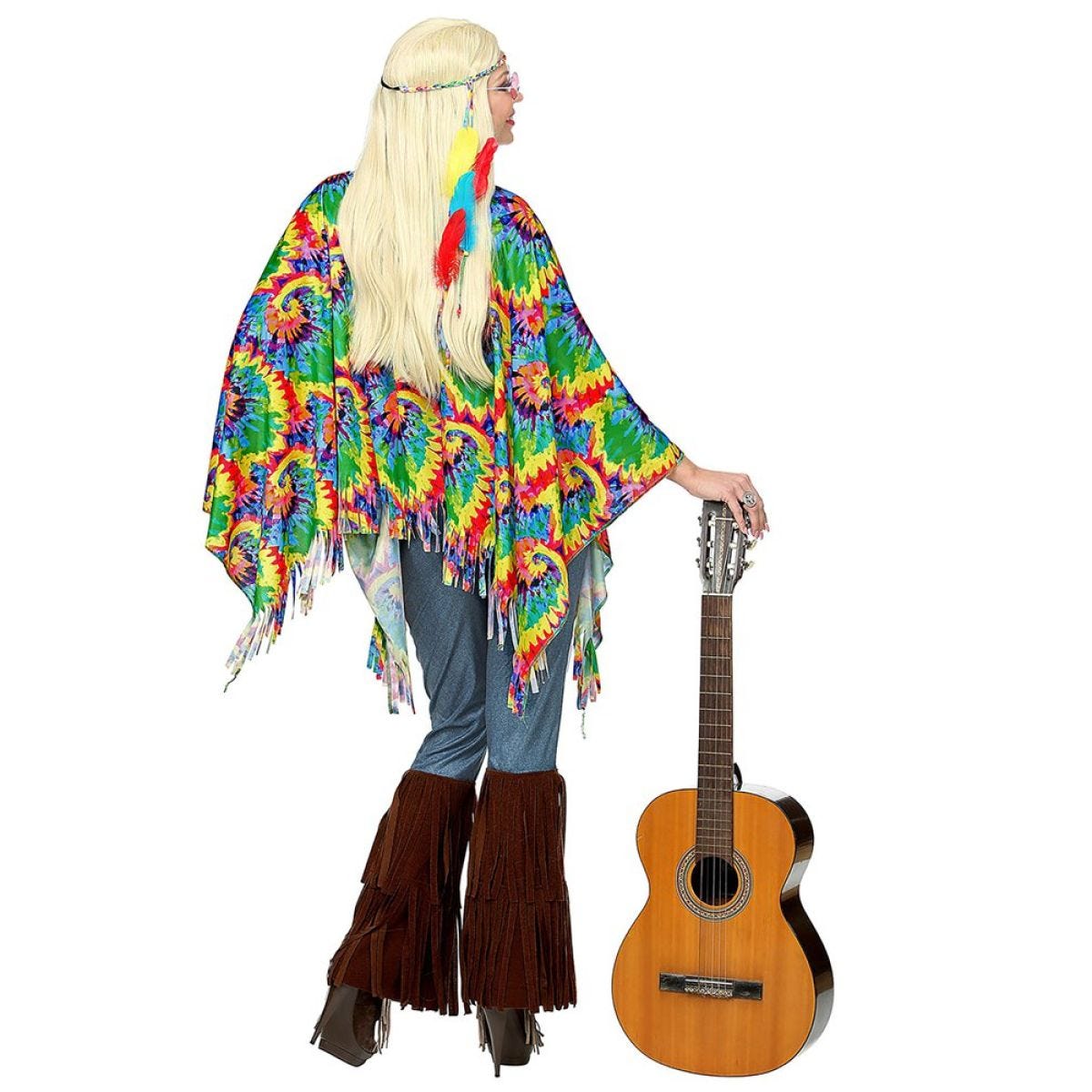 Hippie Poncho - Adult Costume