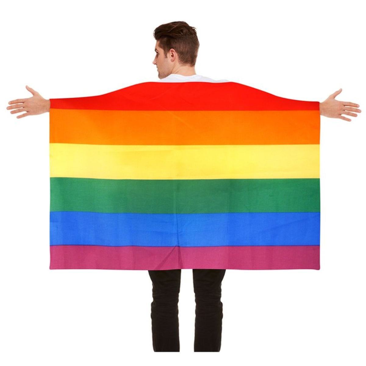 Pride Flag Cape - Adult