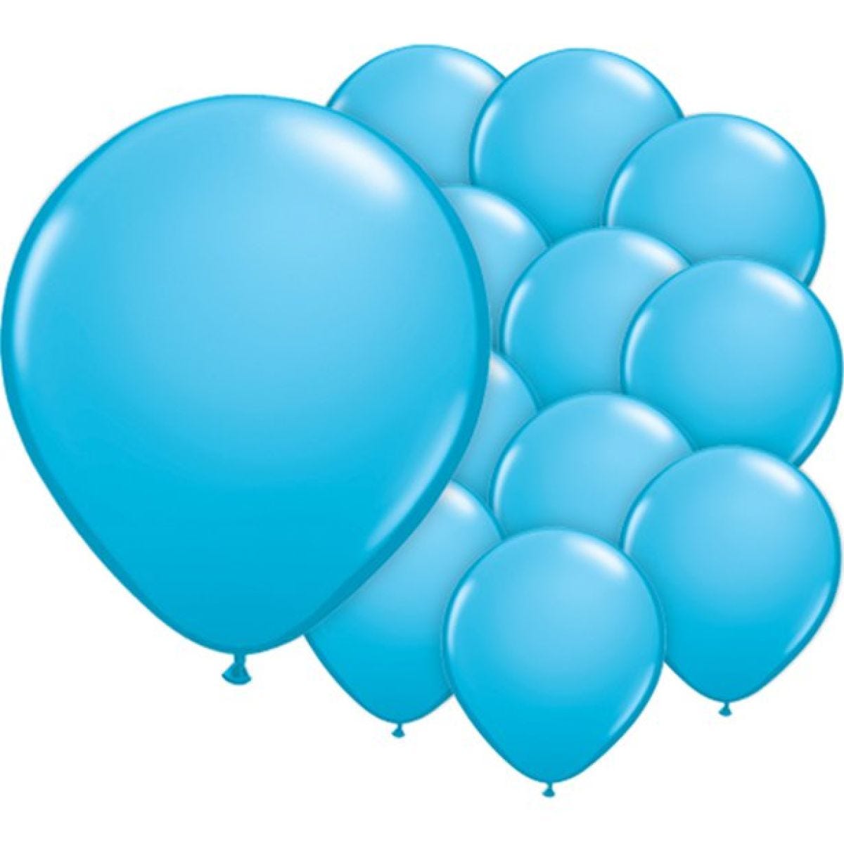 Robins Egg Blue Balloons - 5&apos;&apos; Latex
