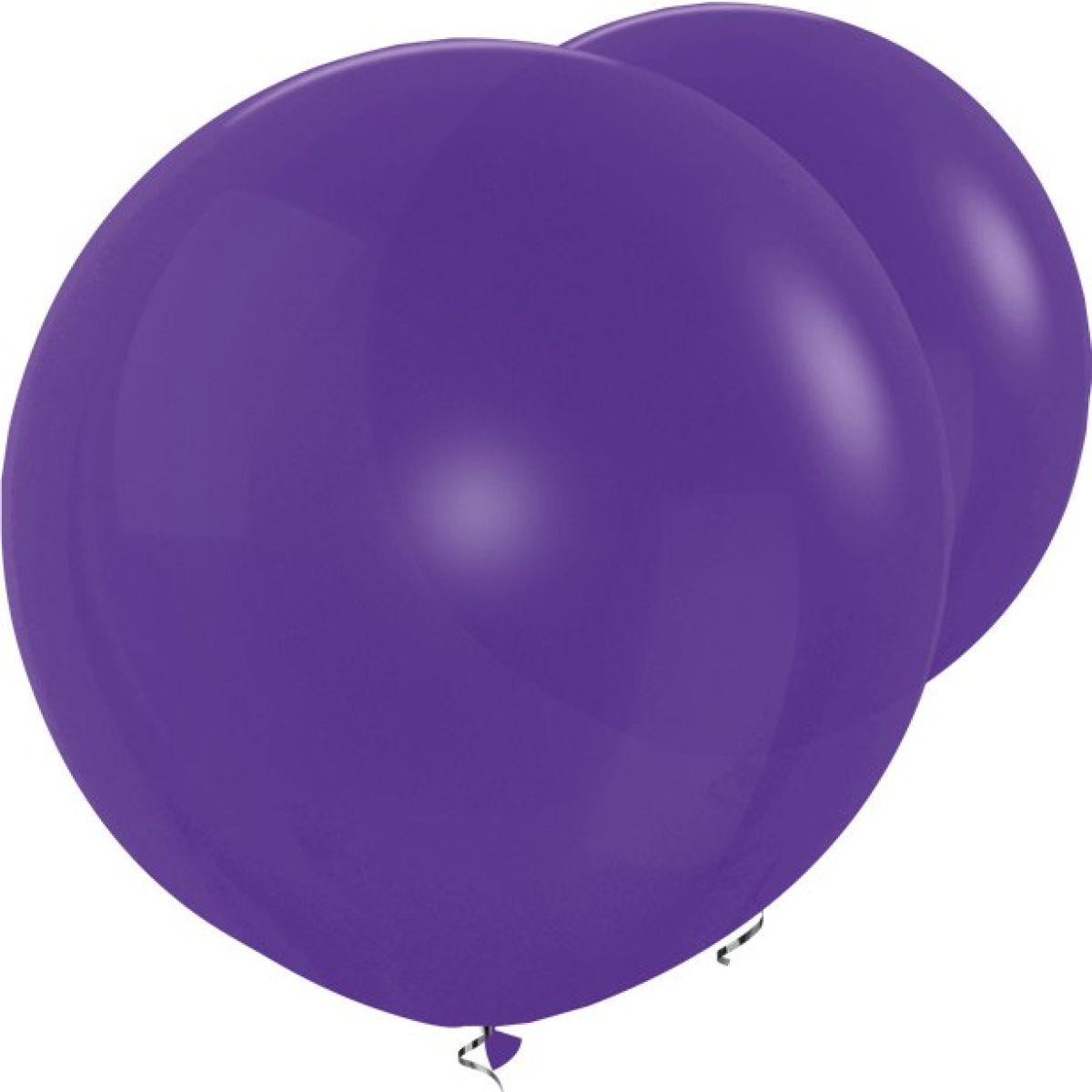 Violet Giant Balloons - 36" Latex