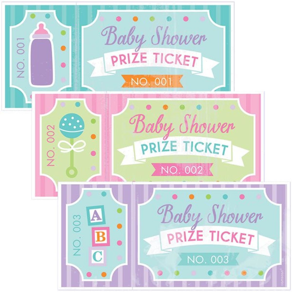 Baby Shower Prize Tickets (48pk)