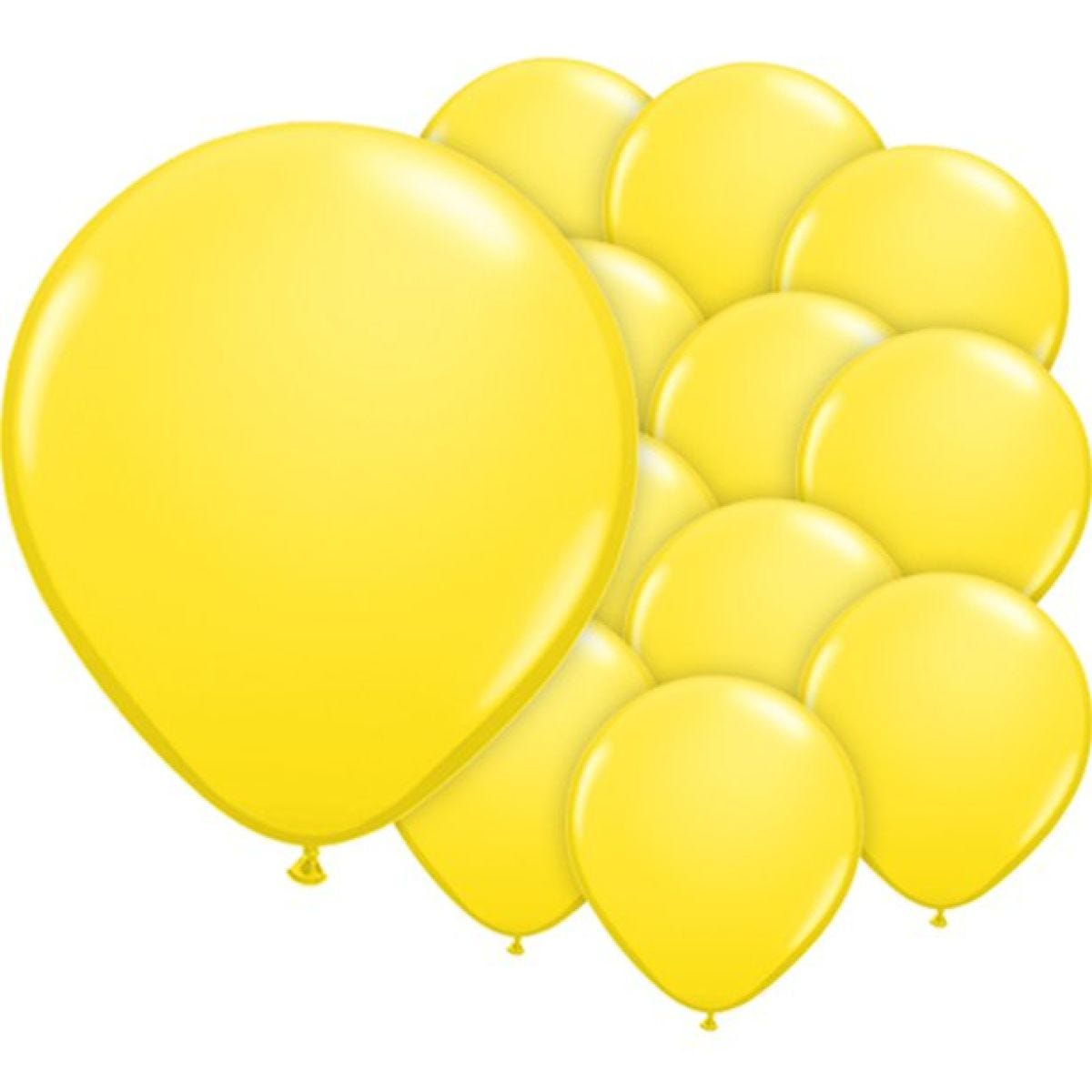 Yellow Balloons - 5&apos;&apos; Latex