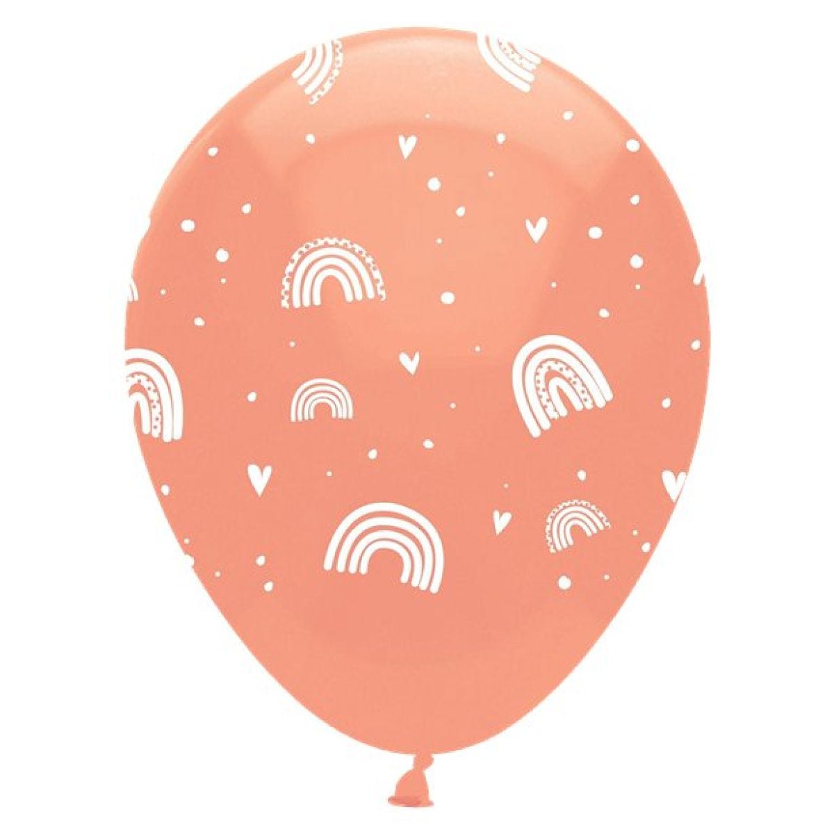 Boho Rainbow Latex Balloons - 12"