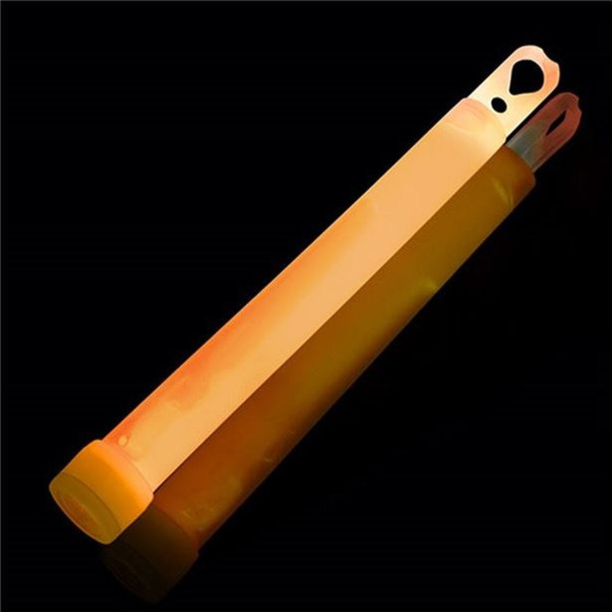 Orange Glow Stick Necklace - 15cm