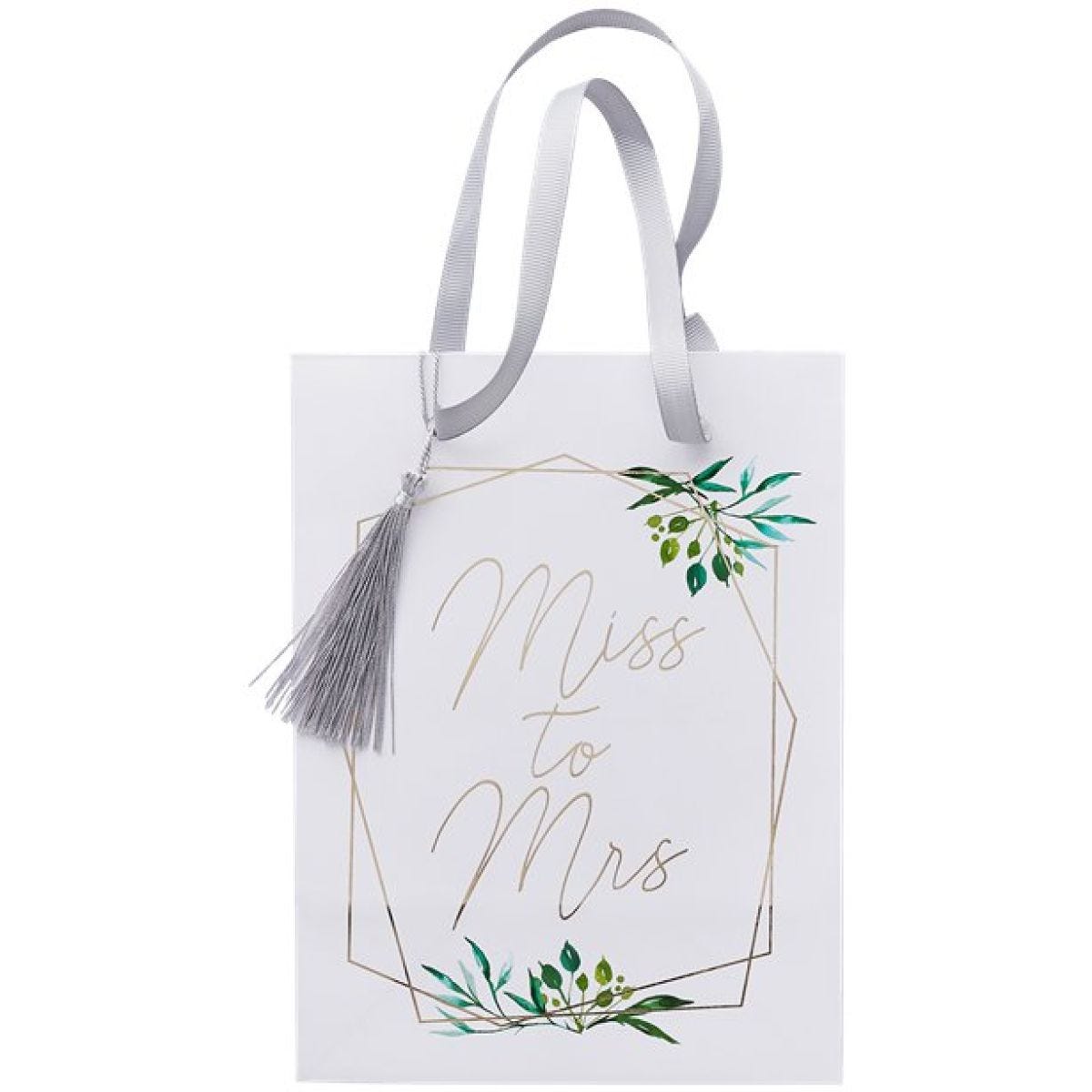 Botanical Hen Miss To Mrs Paper Party Bags