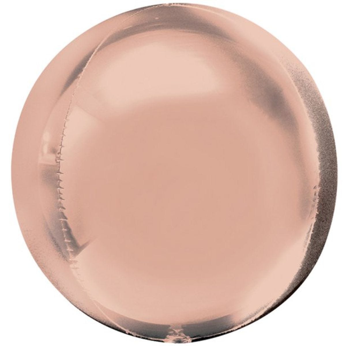 Rose Gold Orbz Balloon - 16" Foil