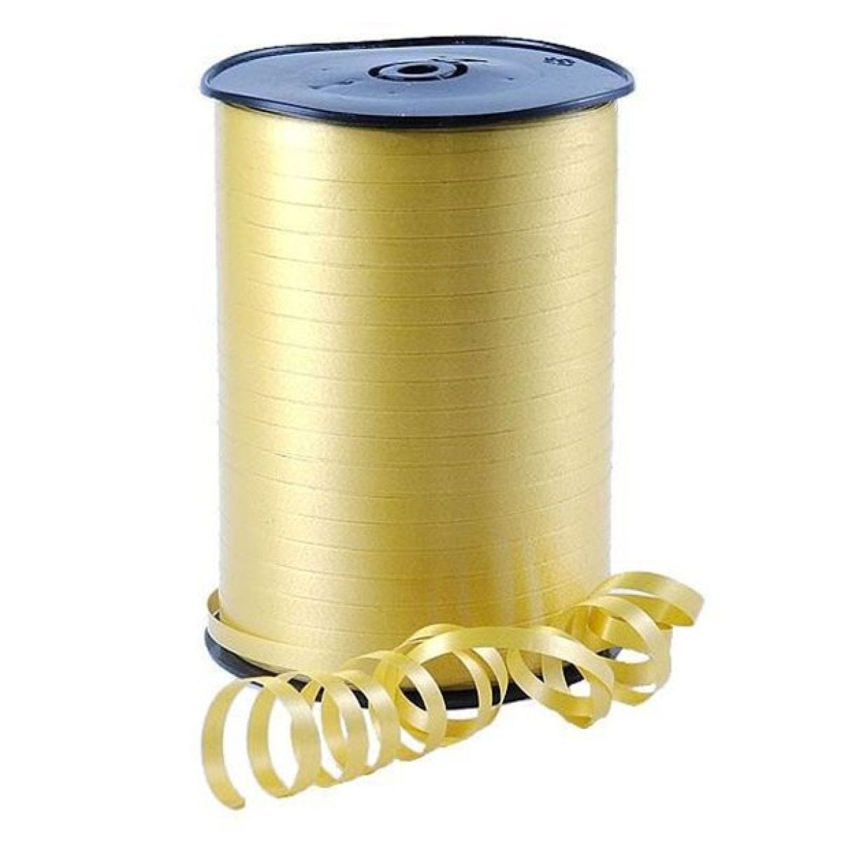 Gold Curling Balloon Ribbon - 500m