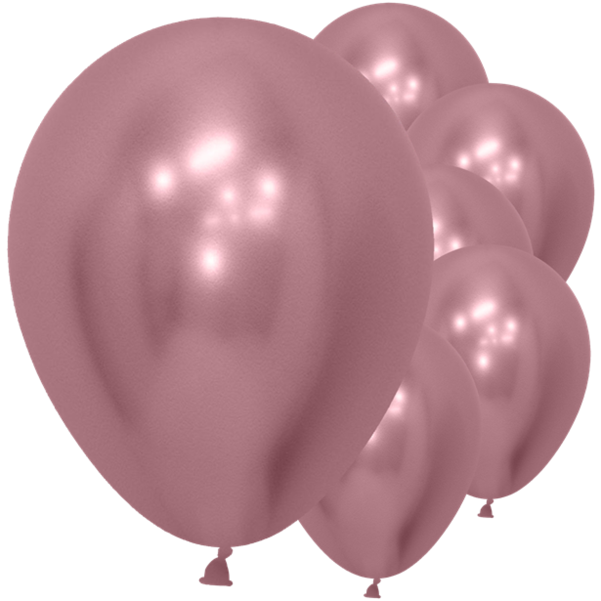 Pink Reflex Balloons - 12" Latex (50pk)
