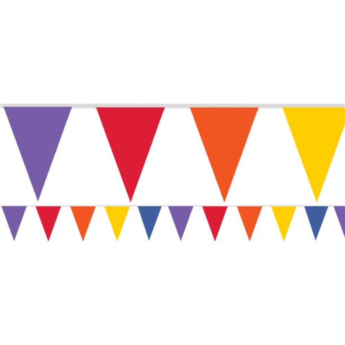 Rainbow Paper Bunting - 4.5m