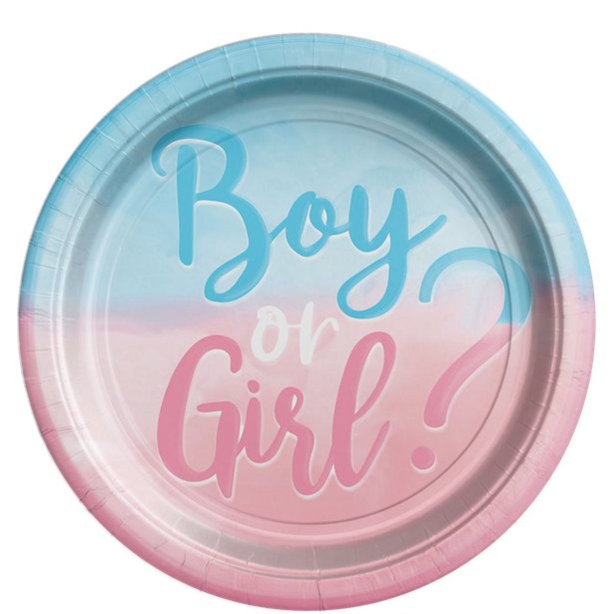 The Big Reveal Paper Plates - 23cm
