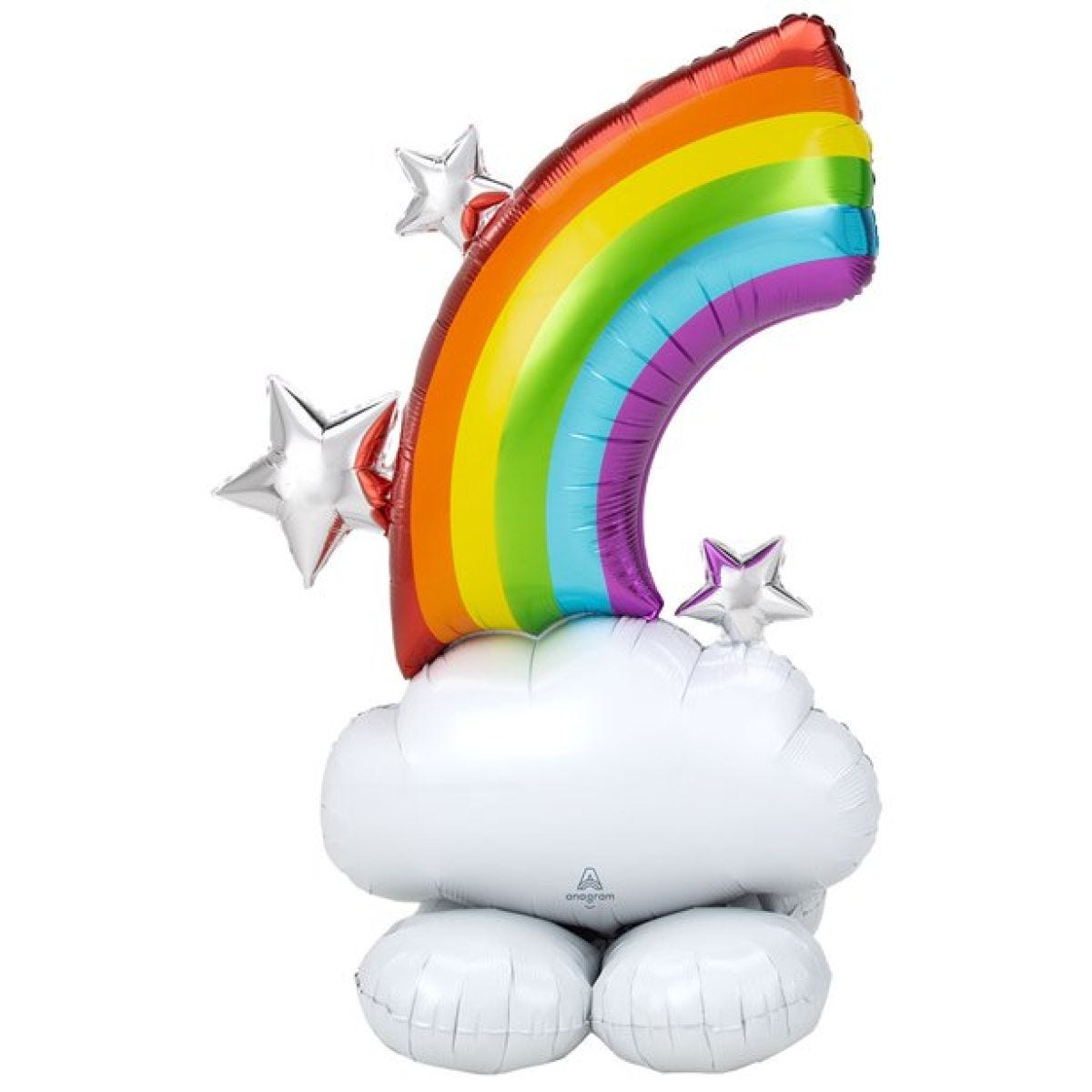 Rainbow AirLoonz Air Fill Foil Balloon - 52"