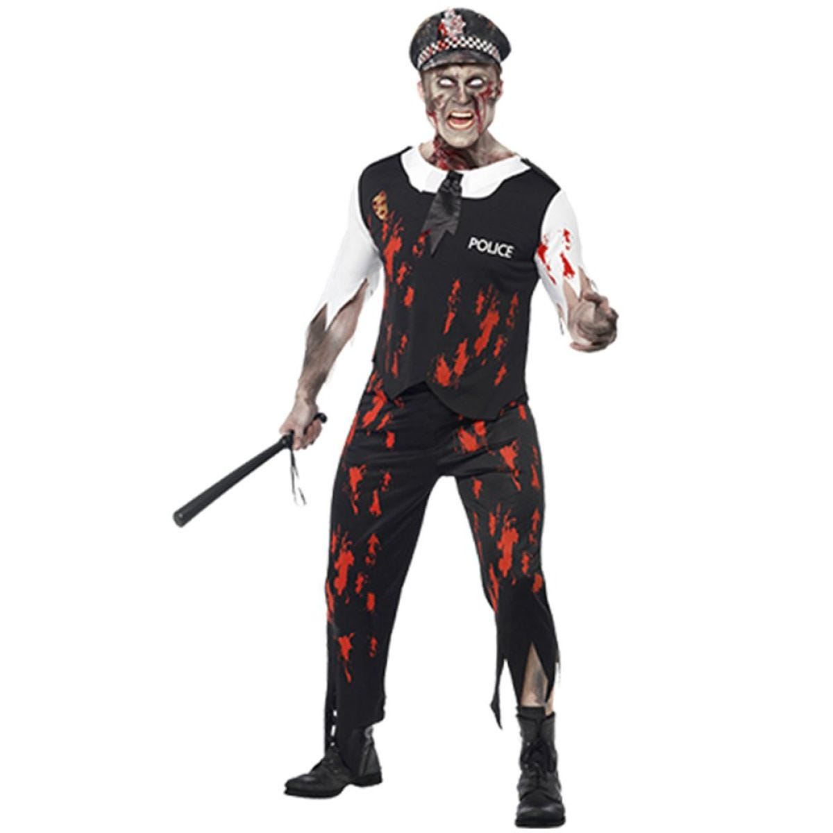 Zombie Policeman - Adult Costume