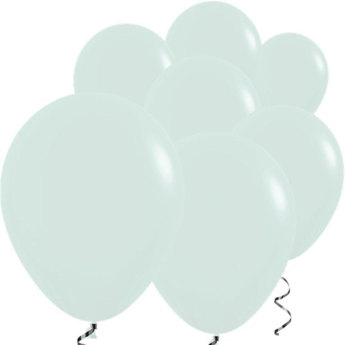 Pastel Matte Green Balloons - 5" Latex