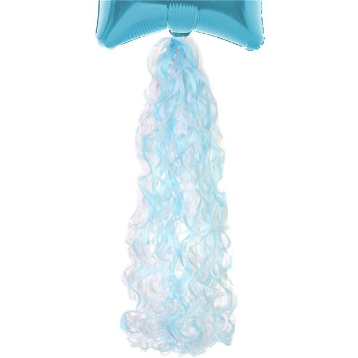 Blue Tissue Paper Balloon Tail - 86cm