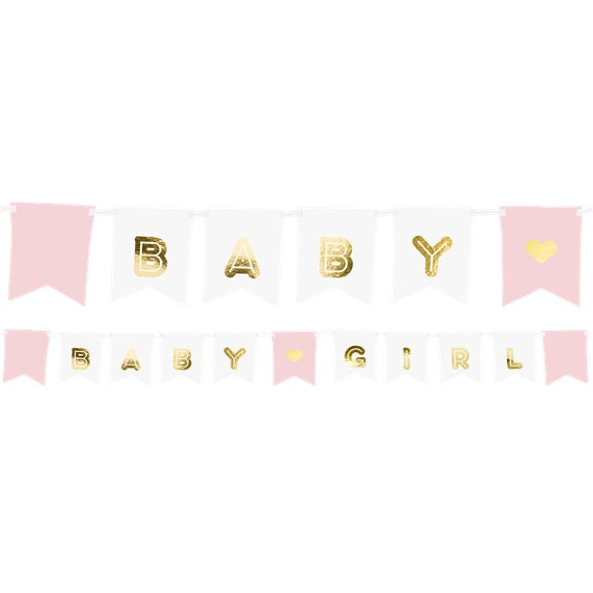 Pink Baby Girl Banner - 1.75m