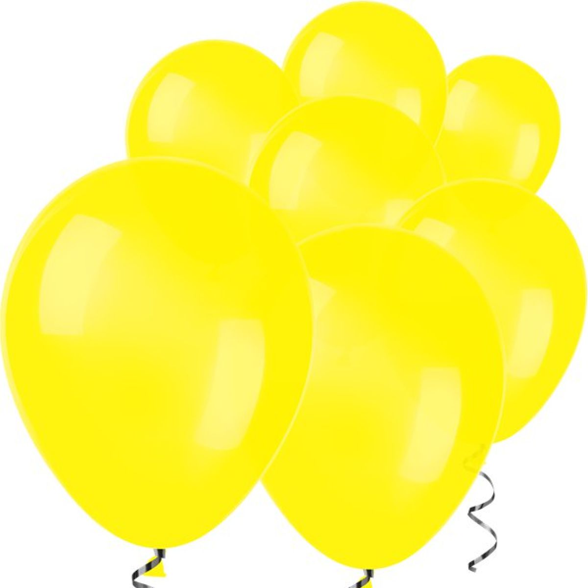 Yellow Mini Balloons - 5" Latex Balloons