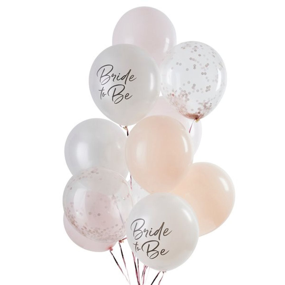 Bride To Be Balloon Bundle - 12" Latex