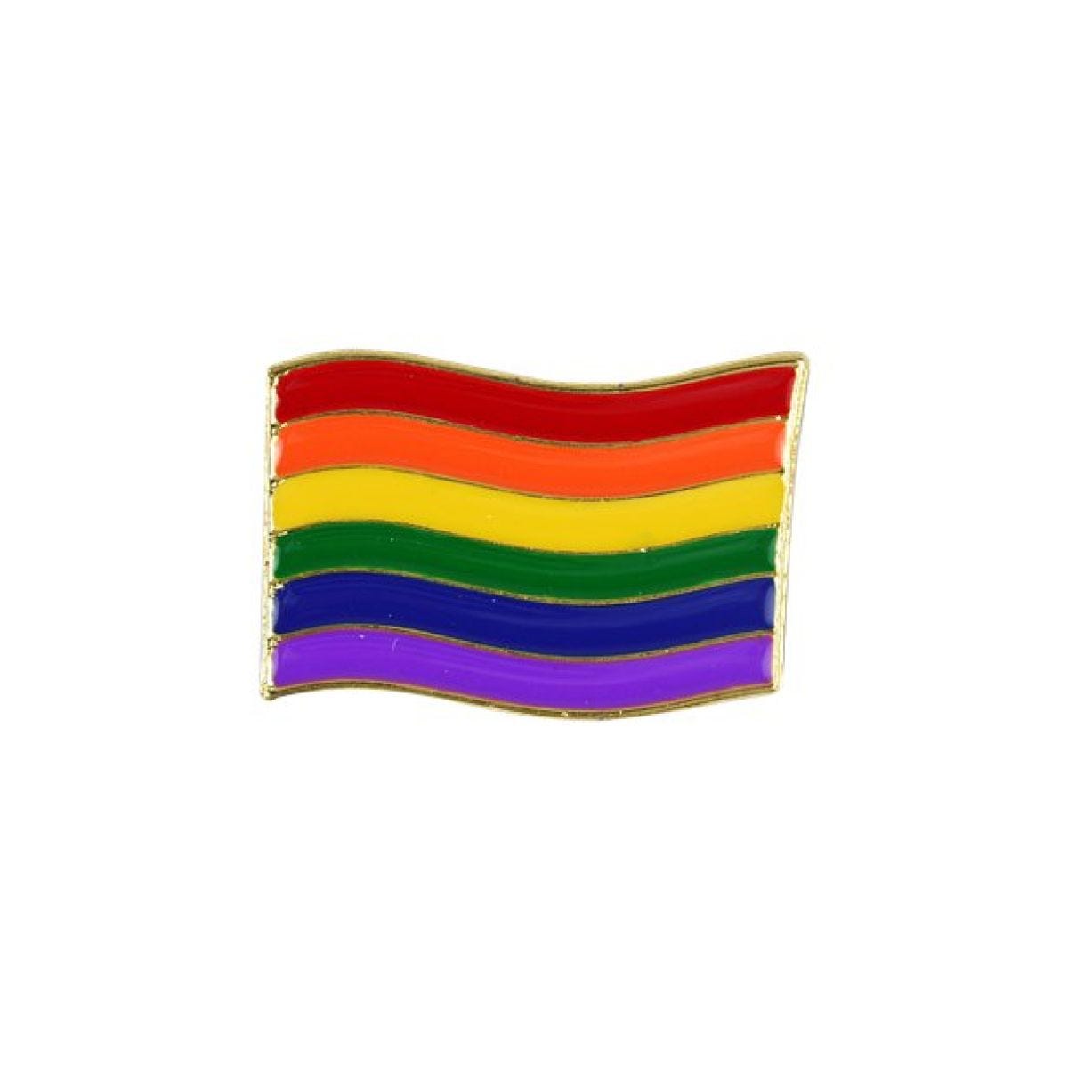 Pride Flag Pin Badge