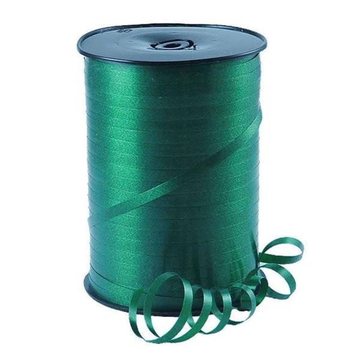 Hunter Green Curling Balloon Ribbon - 500m