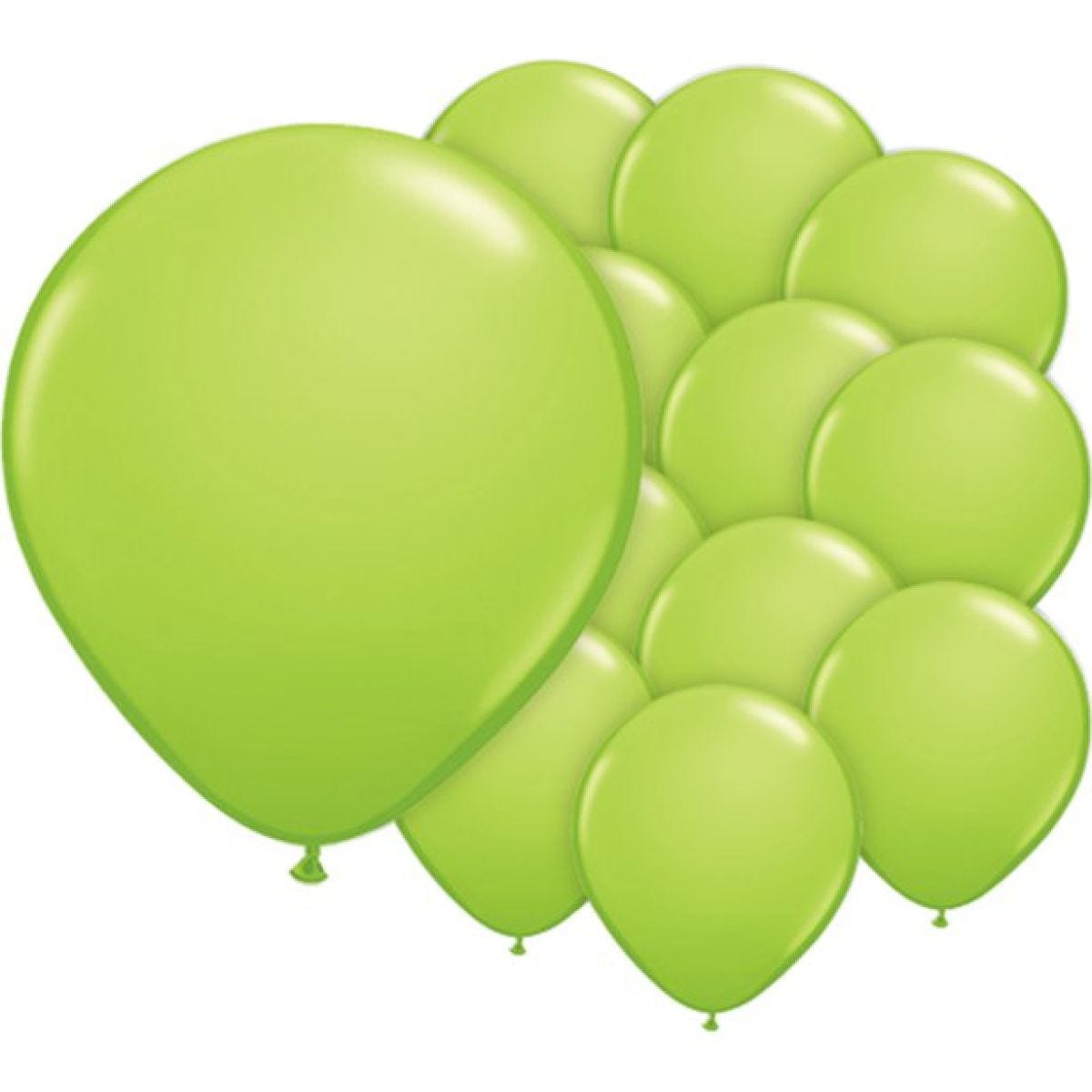 Lime Green Balloons - 5&apos;&apos; Latex