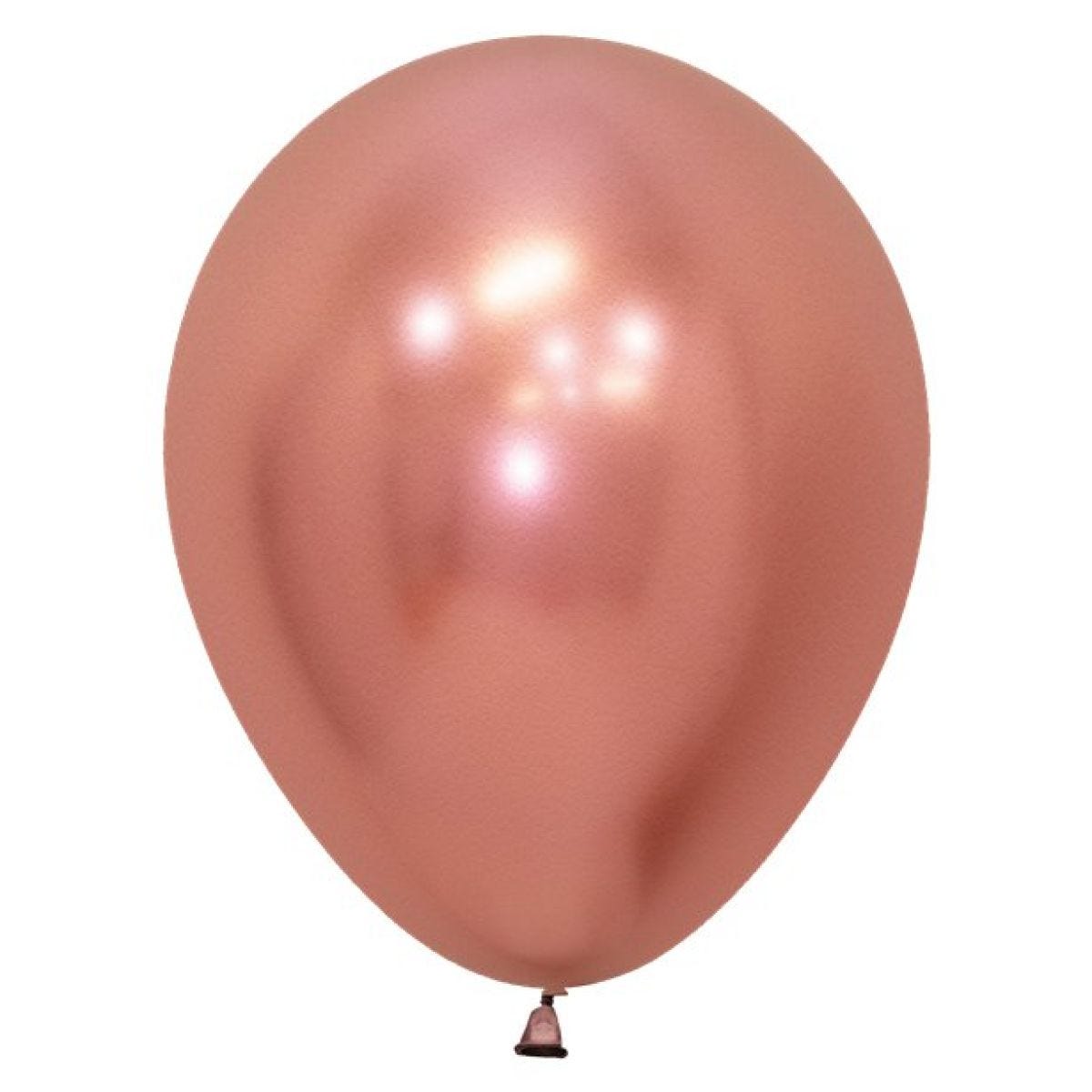 Reflex Rose Gold Balloons - 18" Latex (15pk)