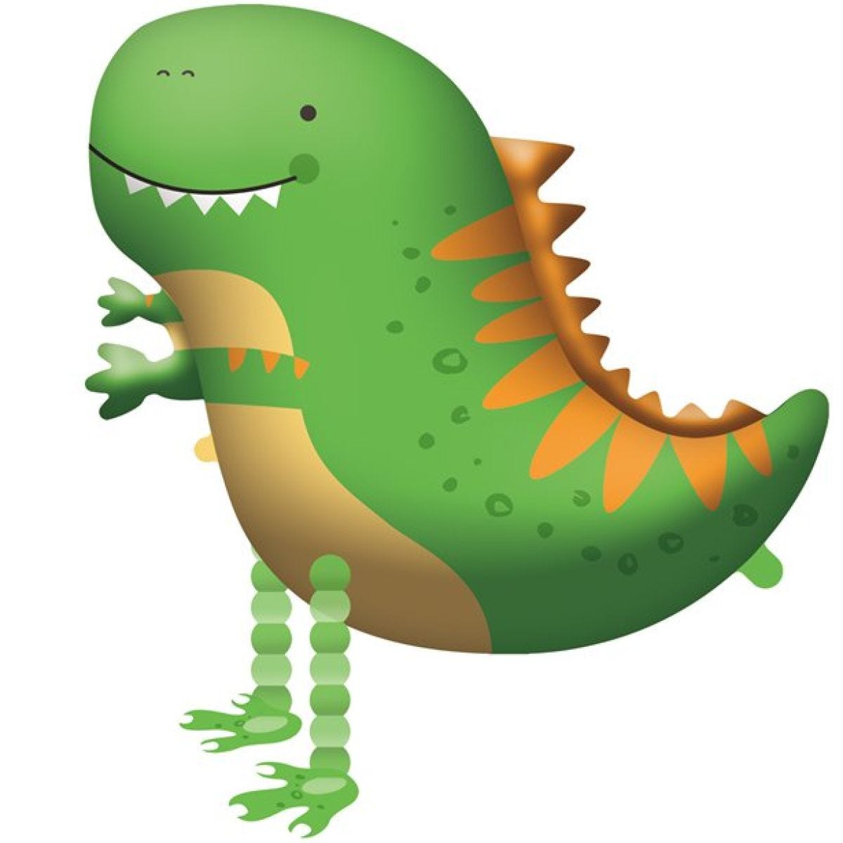 Dino Walking Balloon Buddies -  65cm x 75cm