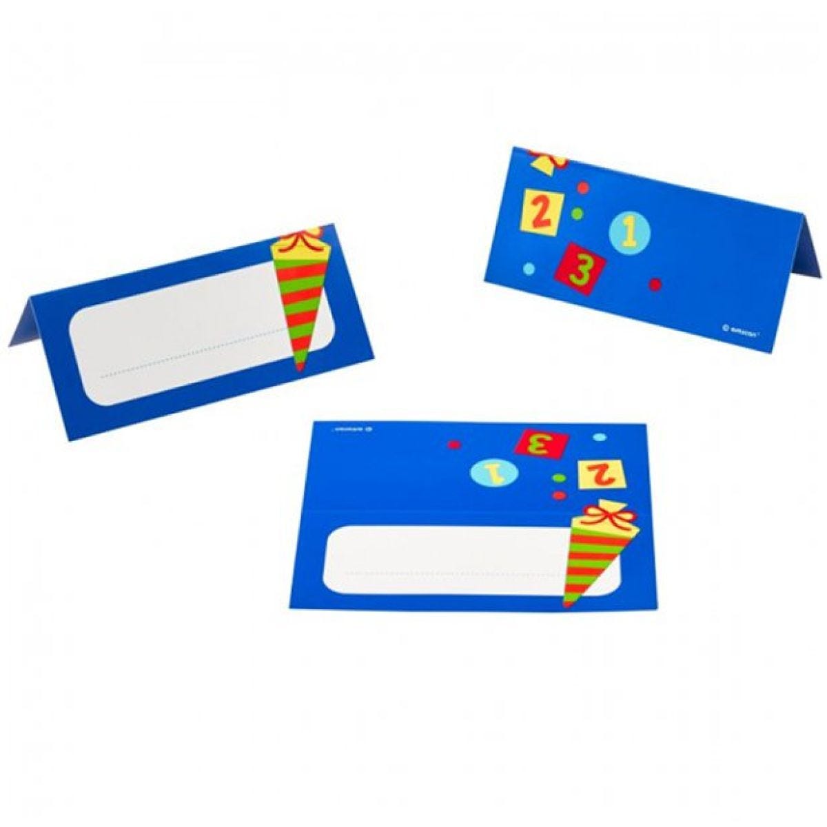 ABC First Day of School Place Cards - 8 Pieces