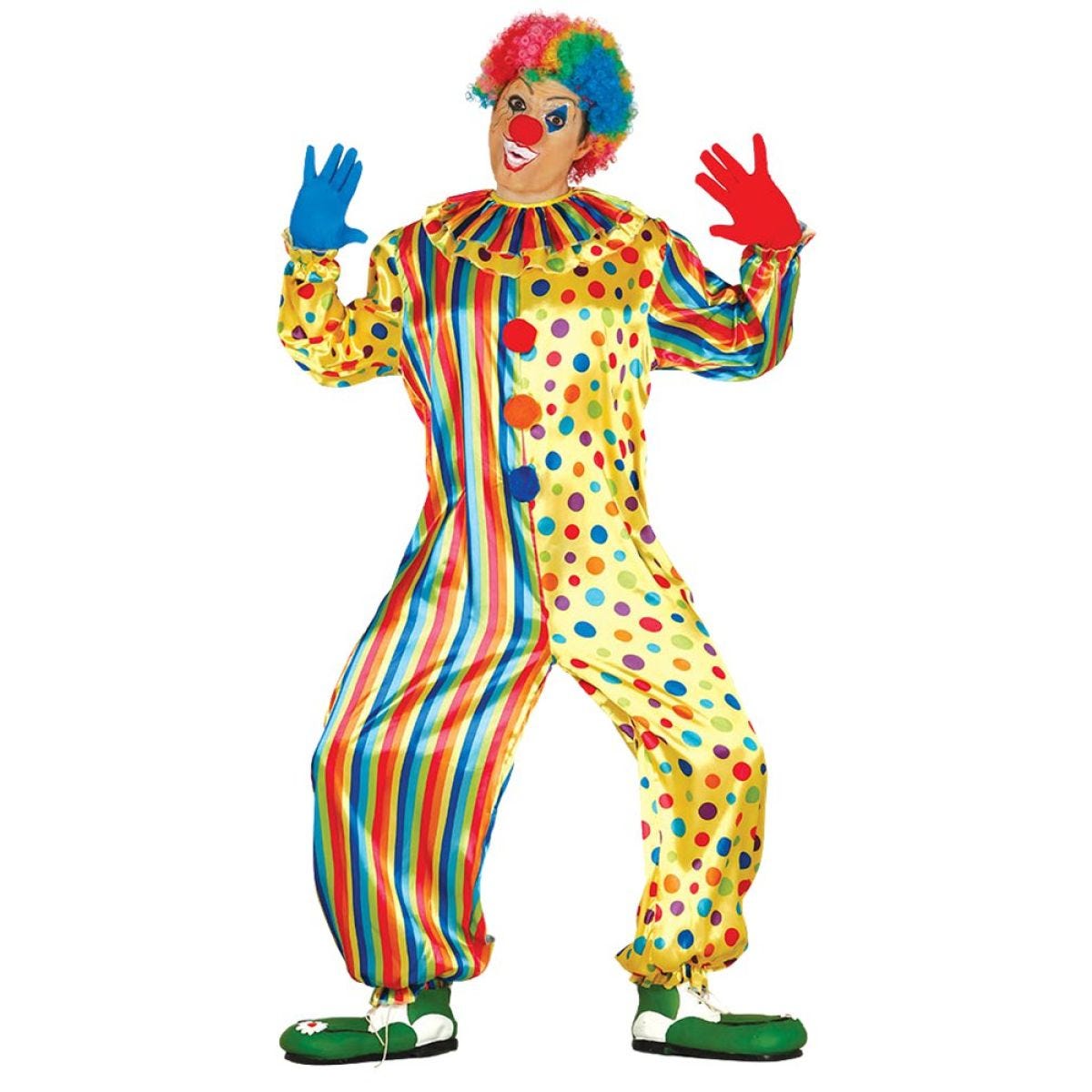 Clown Jumpsuit - Adult Costume
