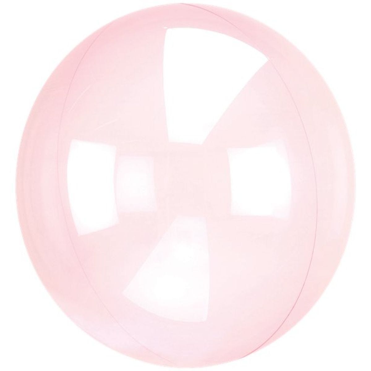 Crystal Clearz Dark Pink Balloon - 18"