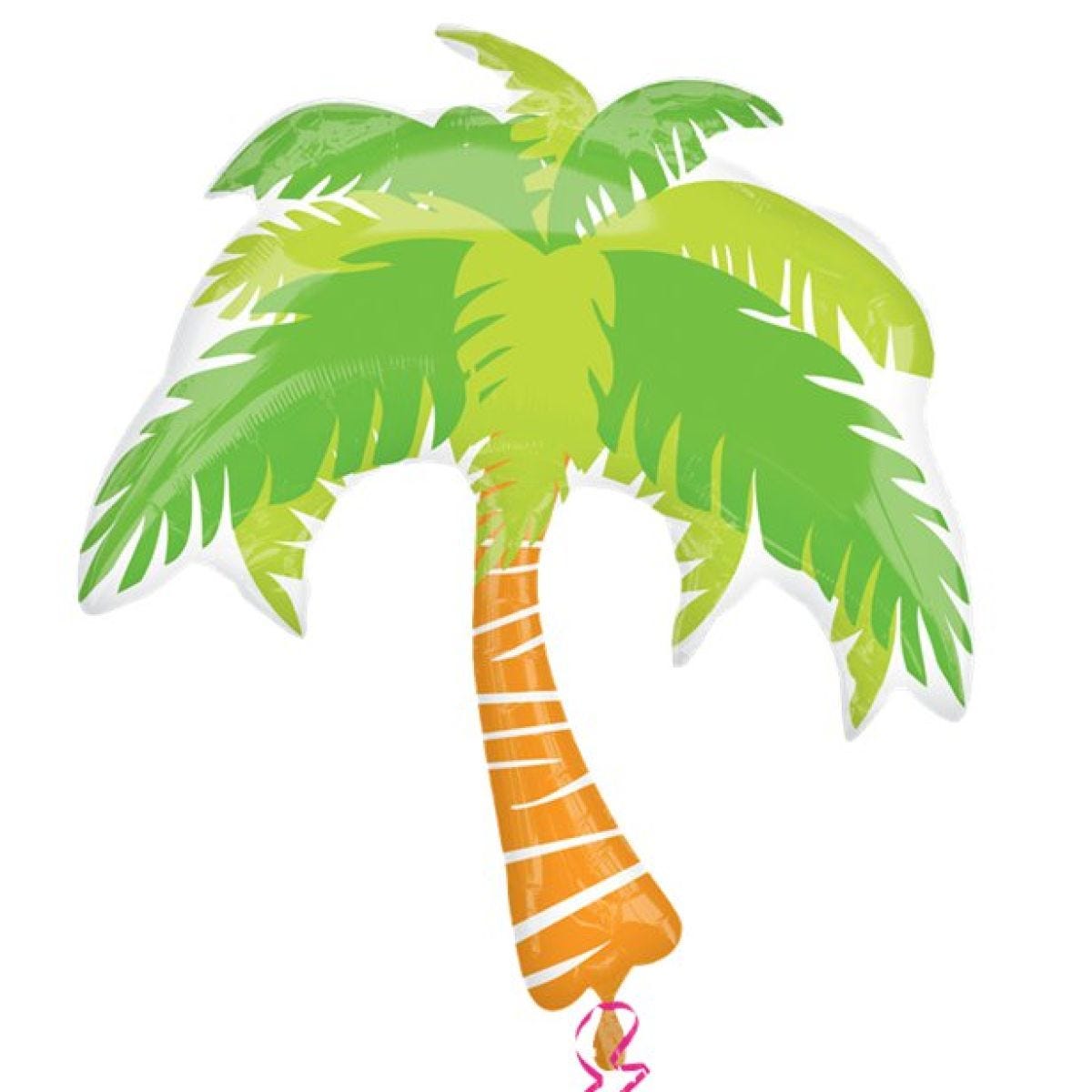 Palm Tree SuperShape Balloon - 33" Foil