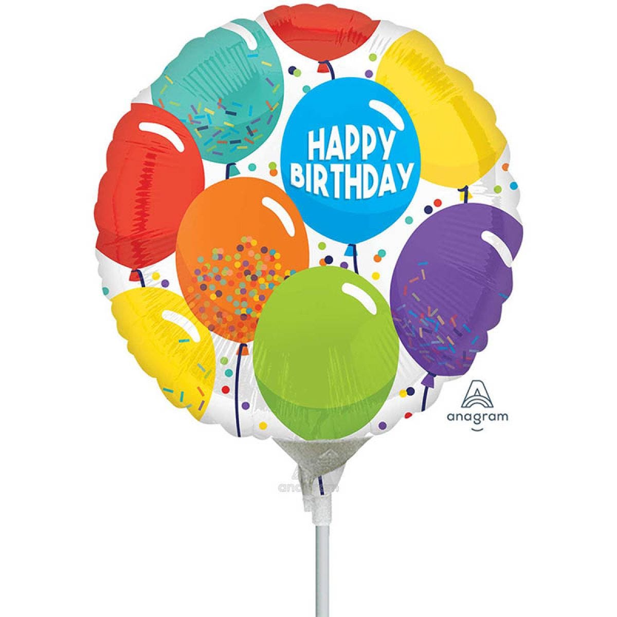 Birthday Celebration Mini Air-fill (Uninflated)