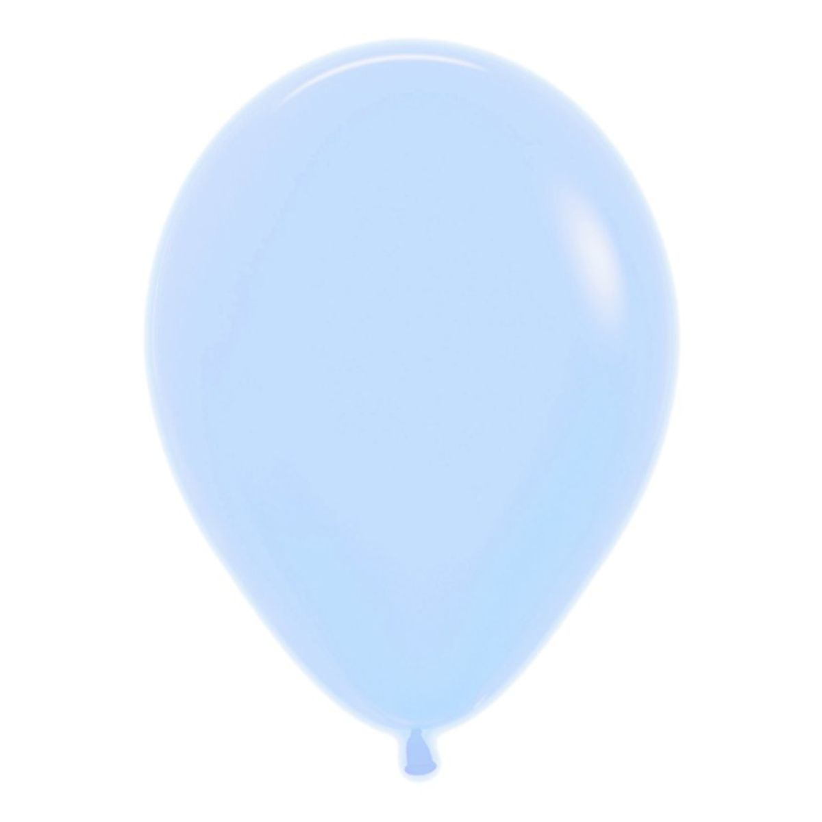 Pastel Matte Blue Balloons - 12" Latex (50pk)