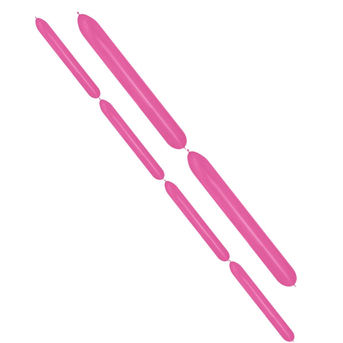 Link-o-Loon 660 Fuchsia Balloons - Latex (50pk)