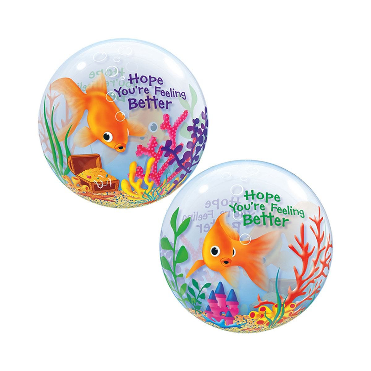 Hope You&apos;re Feeling Better Bubble Balloon - 22"