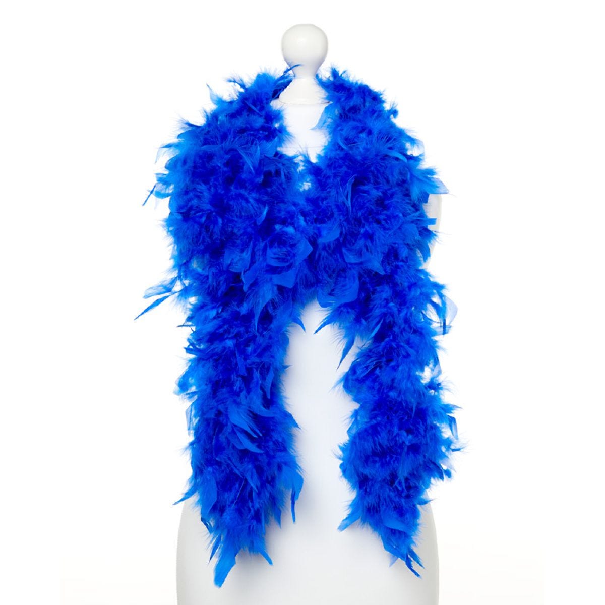 Blue Feather Boa