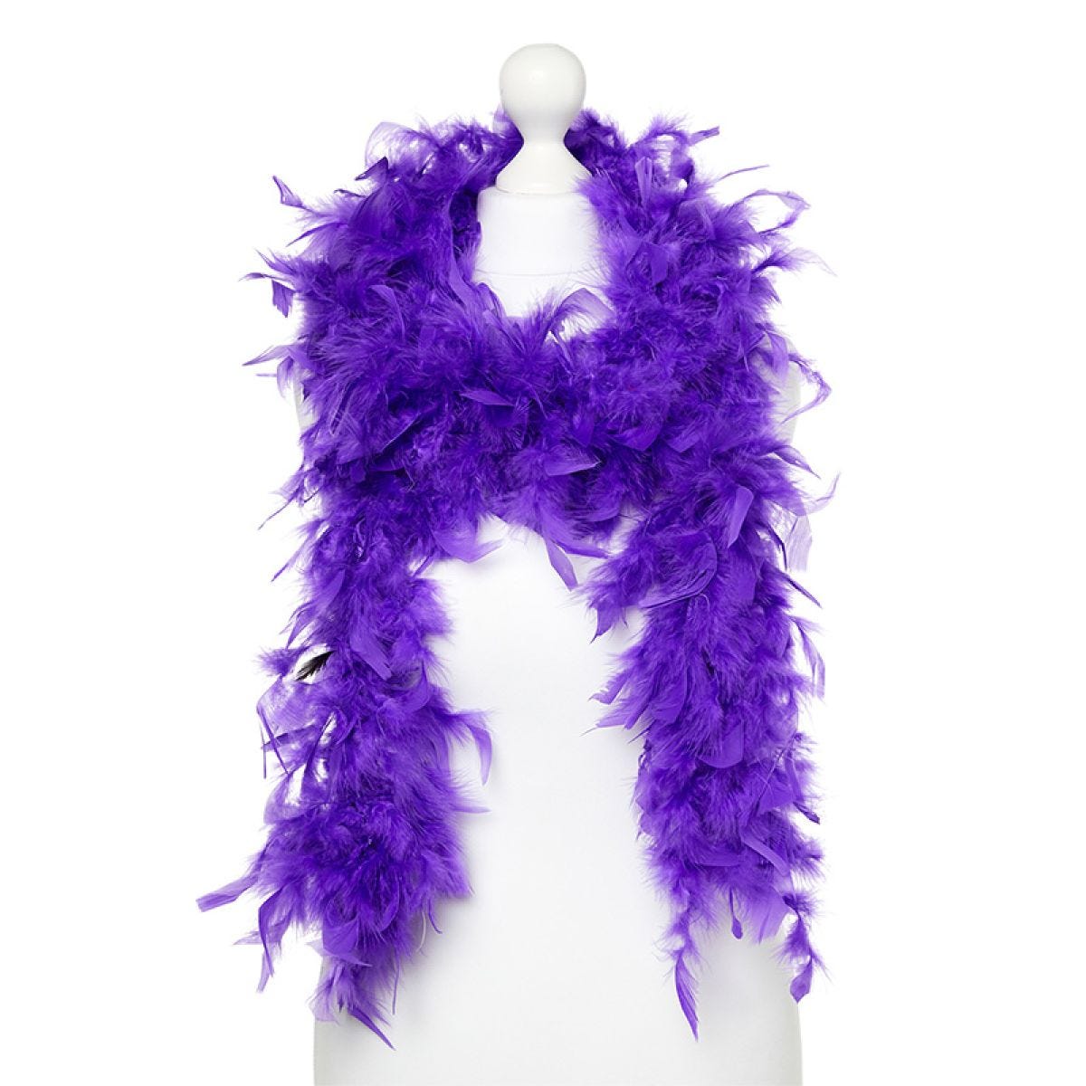 Deluxe Purple Feather Boa