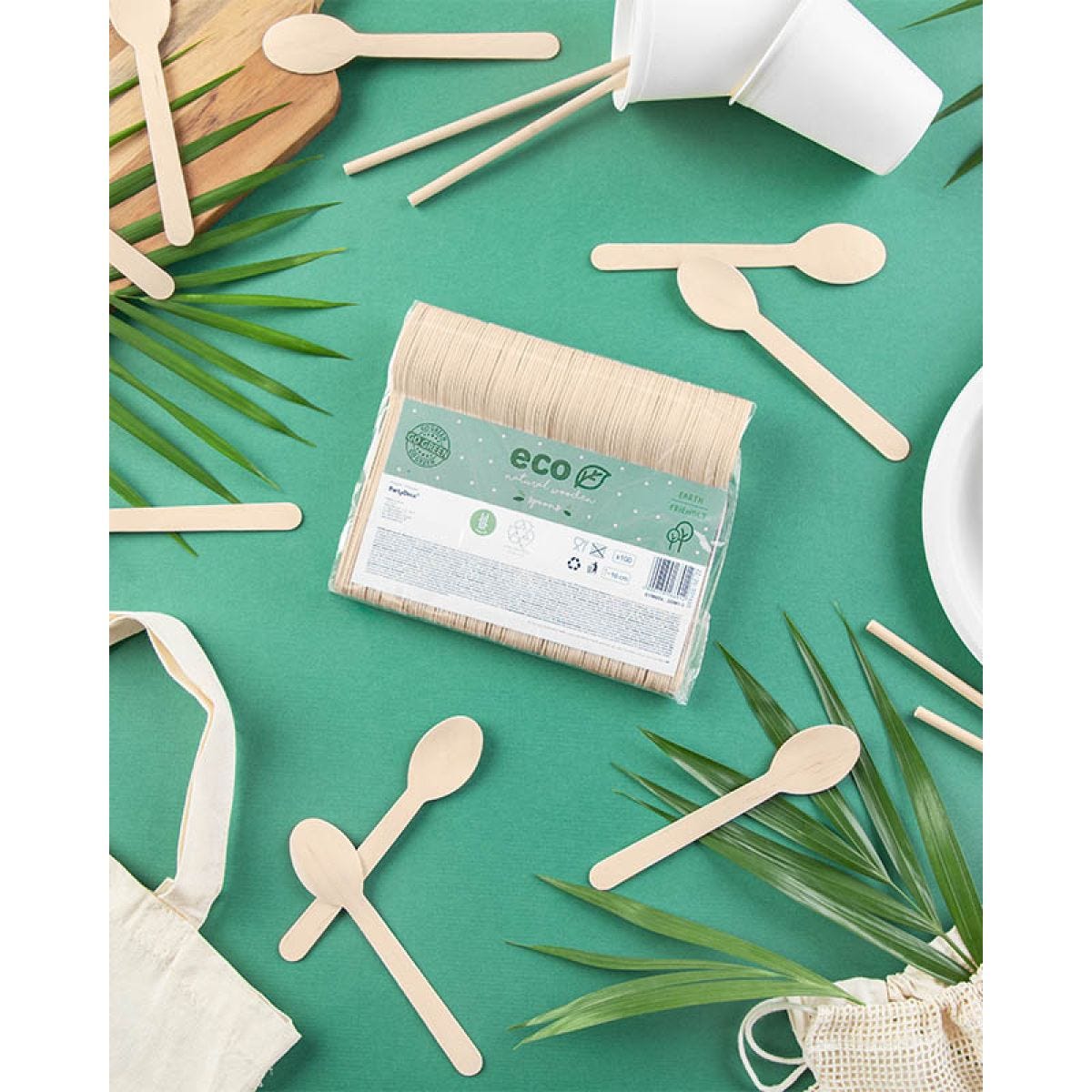 Natural Wooden Spoons (100pk)