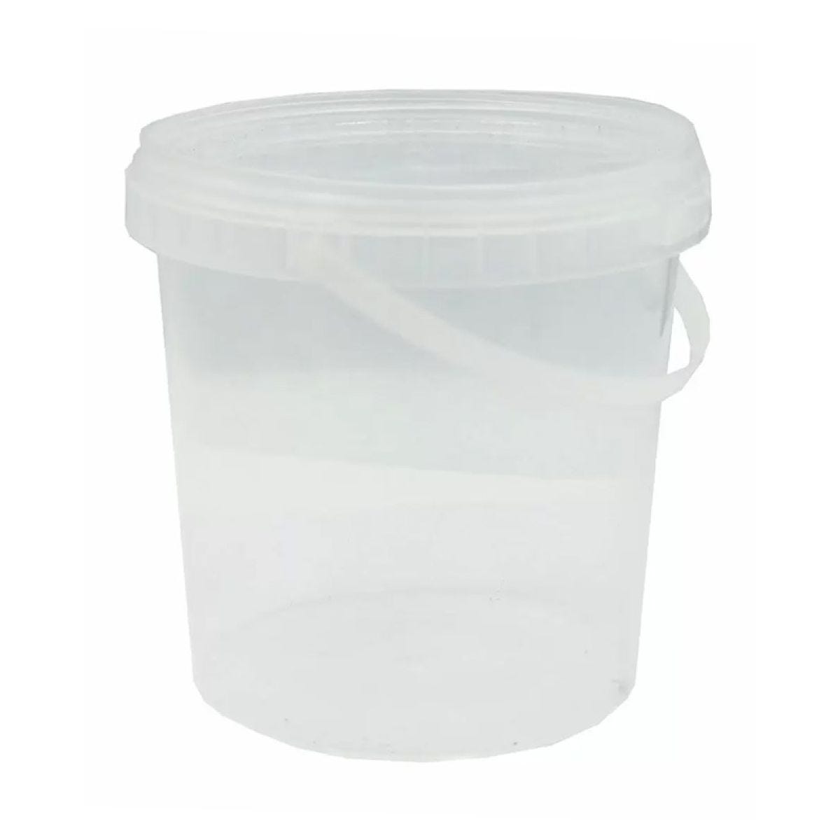 Plastic Tub with Lid - 1L