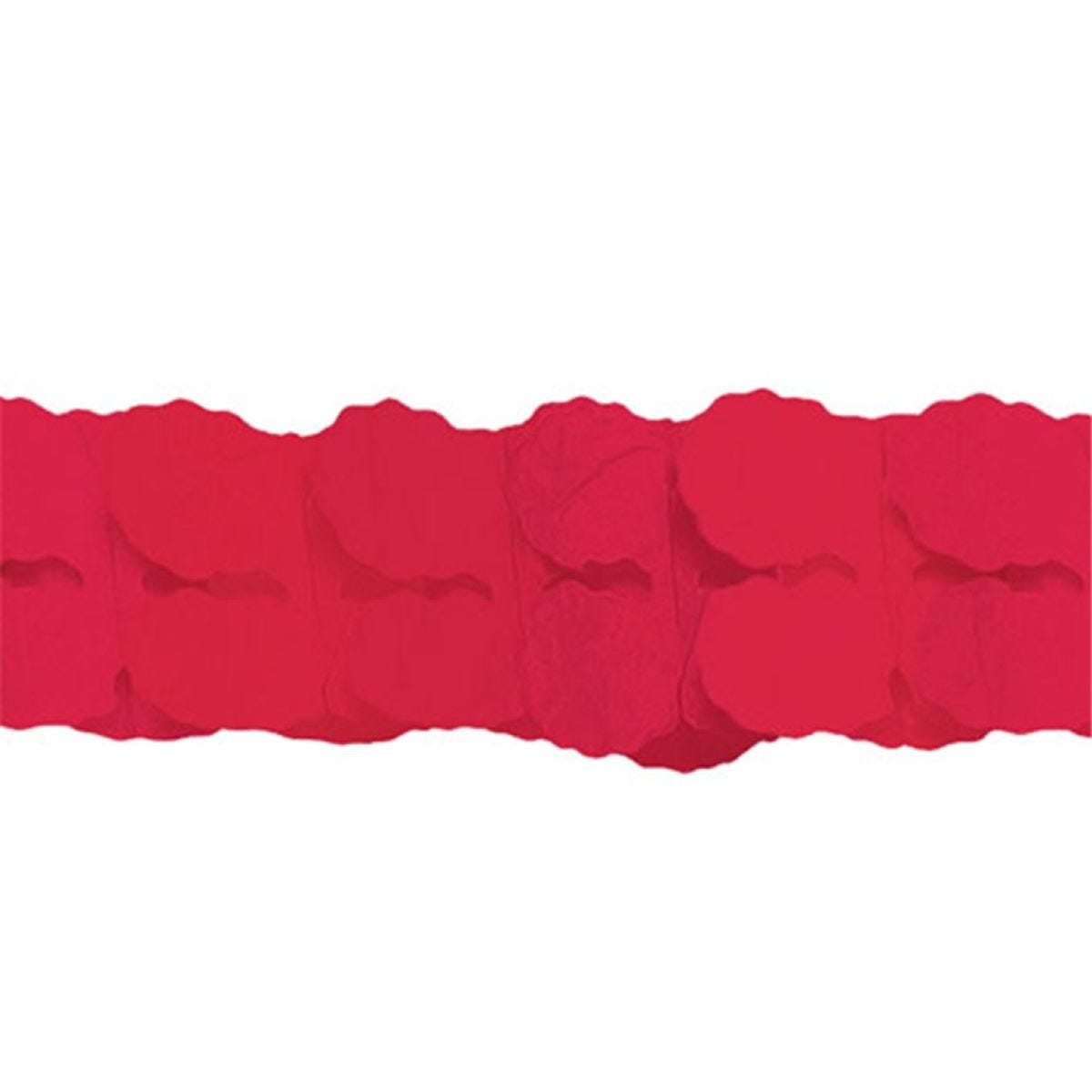 Red Paper Garland - 3.65m