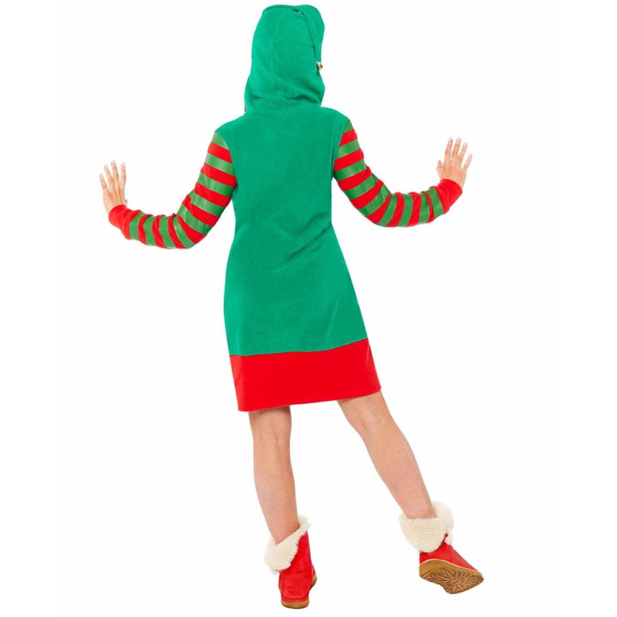 Festive Elf Women  - Adult Costume