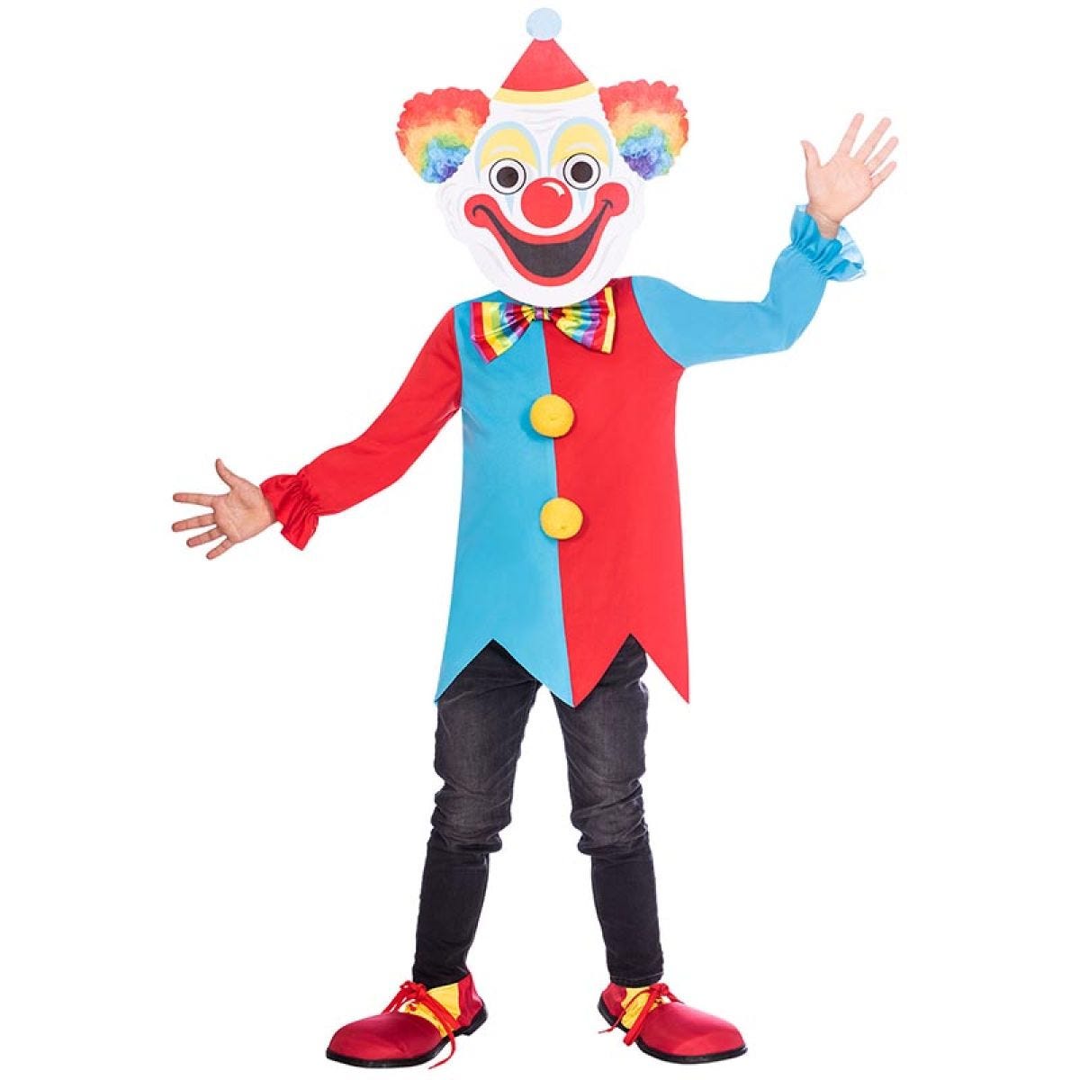 Carnival Clown Big Head - Child Costume