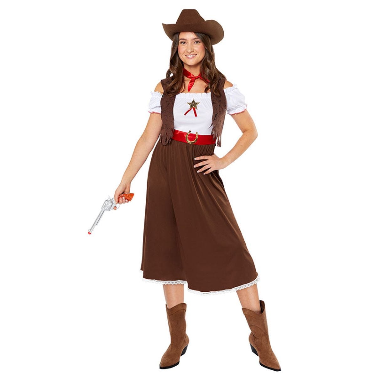 Western Cowgirl - Adult Costume