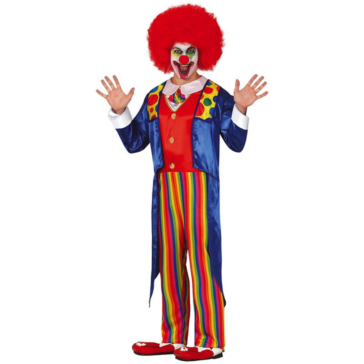 Circus Clown Mens - Adult Costume