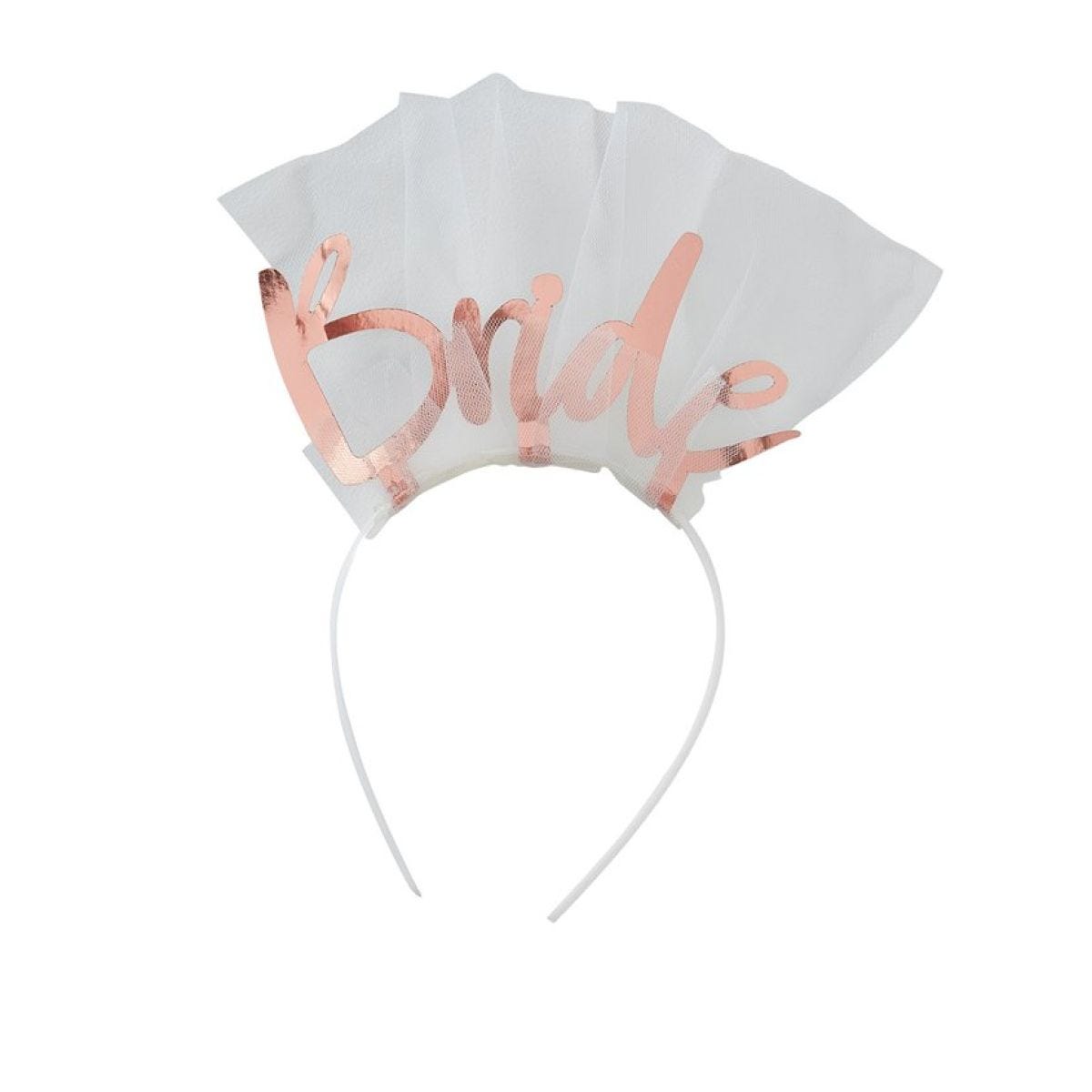 Floral Hen Party &apos;Bride&apos; Headband