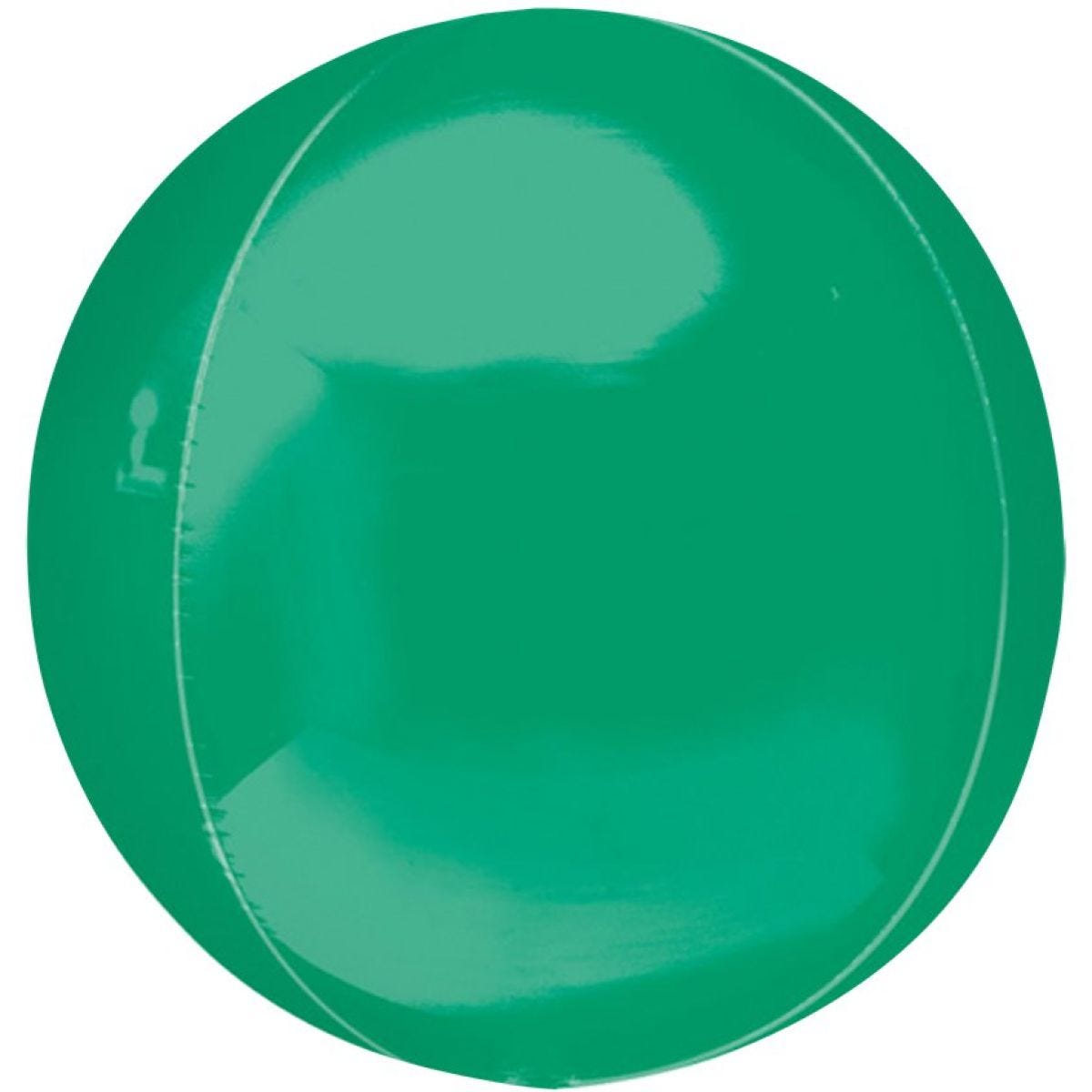 Green Orbz Balloon - 16" Foil - Unpackaged (3pk)